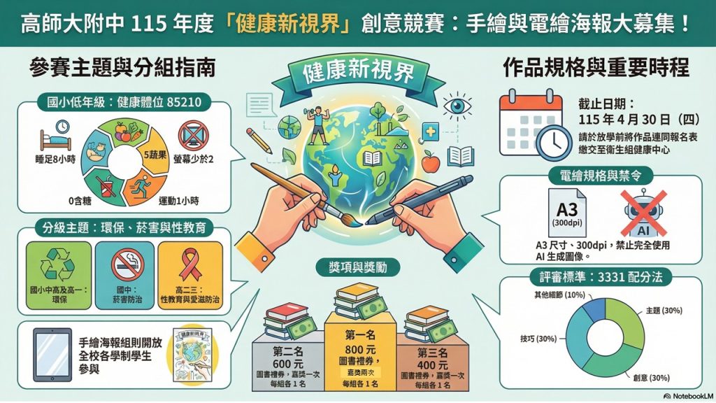 115學年度健康促進比賽資訊