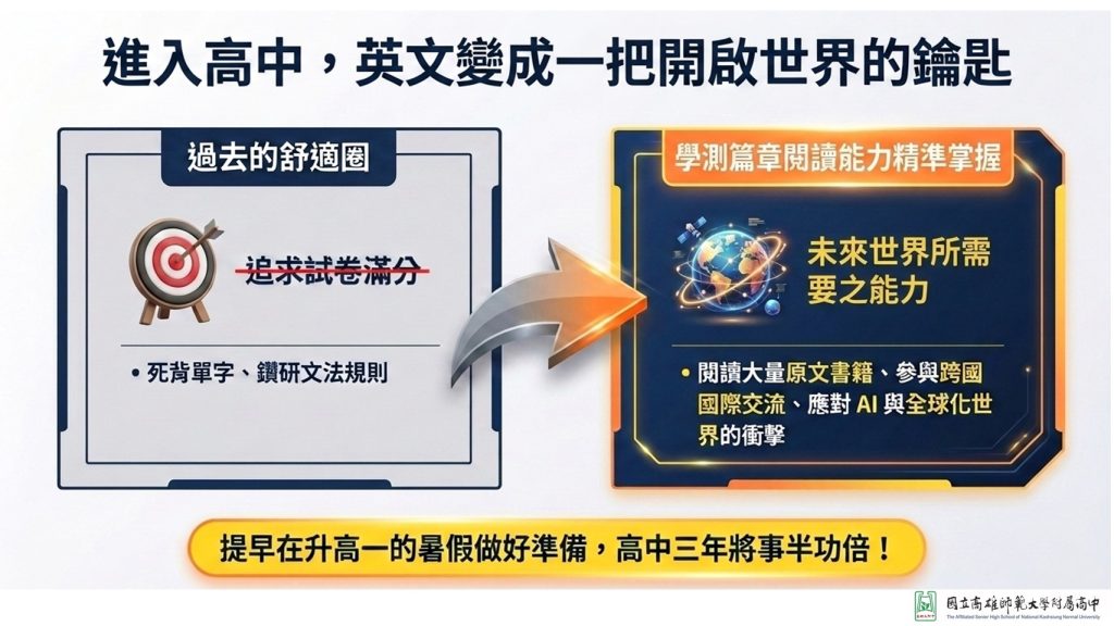 給高師大附中新生的英文學習攻略2
