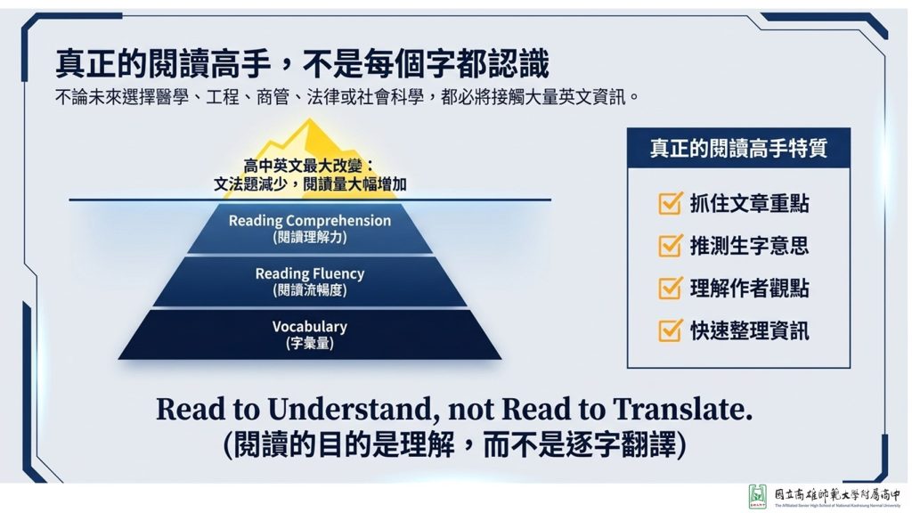給高師大附中新生的英文學習攻略4